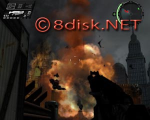 кадр из игры Timeshift таймшифт