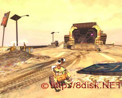 скриншот из прохождения игры Wall-E (Валл-и)