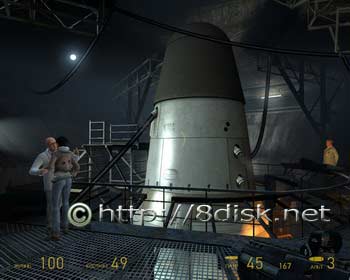 скриншот ролика из компьютерной игры Half Life 2 Эпизод 2 Half-Life 2: Episode Two